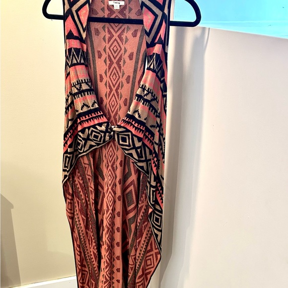 Light knit long vest - Picture 6 of 6